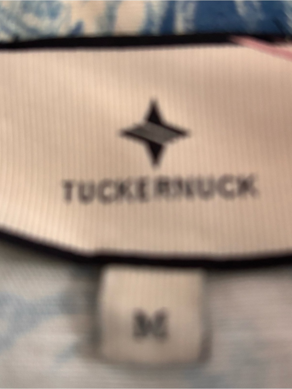 Tuckernuck Blue and Cream Floral Midi Dress - Picture 3 of 3
